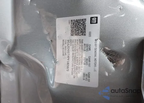 2023 Chevrolet Malibu Fwd 1Lt z USA, uszkodzony, nr VIN 1G1ZD5STXPF187473